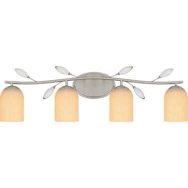 Ulysses 4 Light Bath Light in Brushed Nickel 1