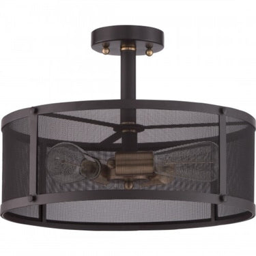 Union Station Semi-Flush Mount-UST1716WT 1