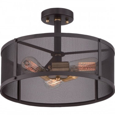 Union Station Semi-Flush Mount-UST1716WT 2