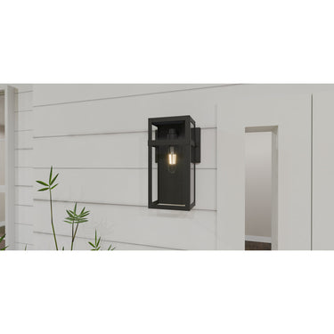 Vanessa VSA8306MBK 1 Light Outdoor Wall Sconce in Matte Black 2