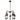 VCH-7/5 Arroyo Craftsman Valencia Small Five Light Chandelier 1