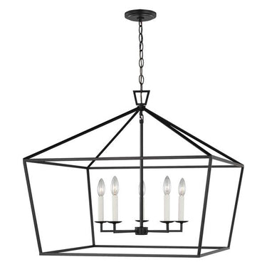 Visual Comfort Studio 5692605 Five Light Wide Lantern - Crescent Harbor