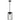 Visual Comfort Studio 6231101 One Light Outdoor Pendant Lantern - Crescent Harbor