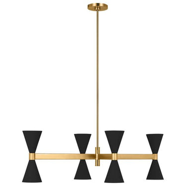 Visual Comfort Studio AEC1068 Linear Chandelier - Crescent Harbor