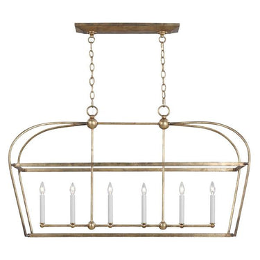 Visual Comfort Studio CC1216 Linear Lantern - Crescent Harbor