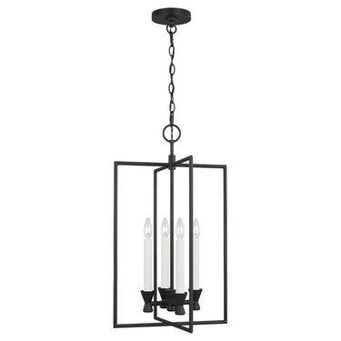 Visual Comfort Studio CC1394AI Lantern in Aged Iron - Crescent Harbor