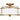 Visual Comfort Studio CF1102ADB Medium Semi-Flush Mount in Antique Gild - Crescent Harbor