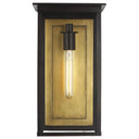 Visual Comfort Studio CO1121HTCP Large Outdoor Wall Lantern in Heritage Copper - Crescent Harbor