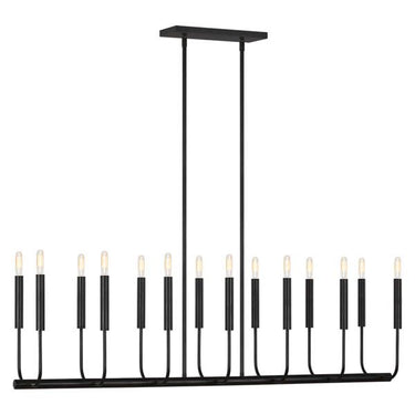 Visual Comfort Studio EC10614 Linear Chandelier - Crescent Harbor