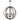 Visual Comfort Studio F3186/6WOW/AF Large Pendant in Weathered Oak Wood / Antique Forged Iron - Crescent Harbor