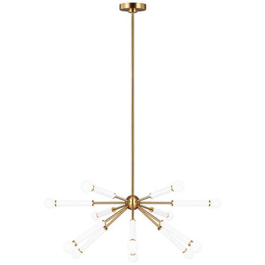 Visual Comfort Studio KSC10612 Down Chandelier - Crescent Harbor