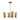 Visual Comfort Studio LXC1074BBS Medium Chandelier in Burnished Brass - Crescent Harbor
