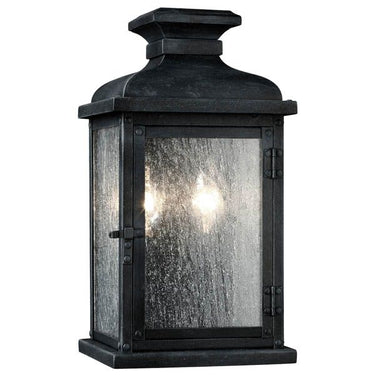 Visual Comfort Studio OL11100DWZ Small Lantern in Dark Weathered Zinc - Crescent Harbor