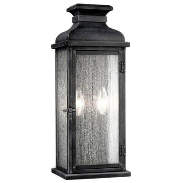 Visual Comfort Studio OL11101DWZ Medium Lantern in Dark Weathered Zinc - Crescent Harbor