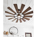 Visual Comfort Studio 14PRR62AGPD Prairie 62" LED Ceiling Fan in Aged Pewter