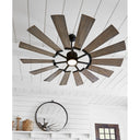 Visual Comfort Studio 14PRR62AGPD Prairie 62" LED Ceiling Fan in Aged Pewter
