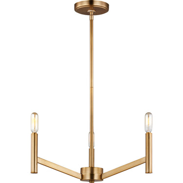 Visual Comfort Studio 3124303 Three Light Chandelier