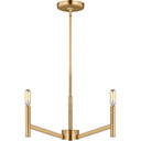 Visual Comfort Studio 3124303 Three Light Chandelier
