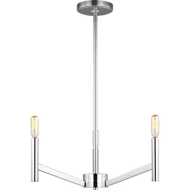 Visual Comfort Studio 3124303 Three Light Chandelier