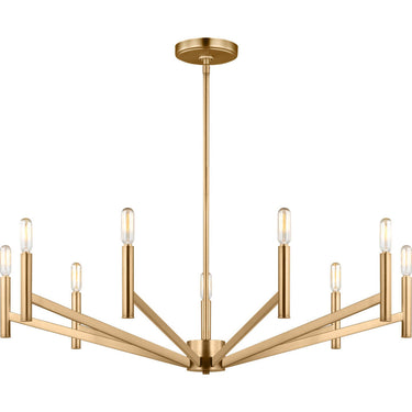 Visual Comfort Studio 3124309 Nine Light Chandelier