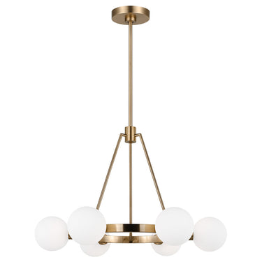 Visual Comfort Studio 3161606 Six Light Chandelier