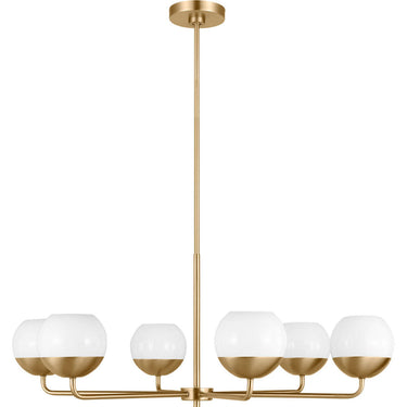 Visual Comfort Studio 3168106 Six Light Chandelier