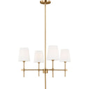 Visual Comfort Studio 3187204 Four Light Small Chandelier