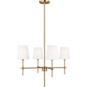 Visual Comfort Studio 3187204 Four Light Small Chandelier