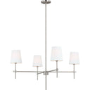 Visual Comfort Studio 3287204 Four Light Large Chandelier