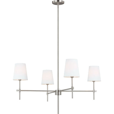 Visual Comfort Studio 3287204 Four Light Large Chandelier
