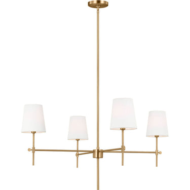Visual Comfort Studio 3287204 Four Light Large Chandelier