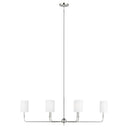 Visual Comfort Studio 3609306 Six Light Linear Chandelier