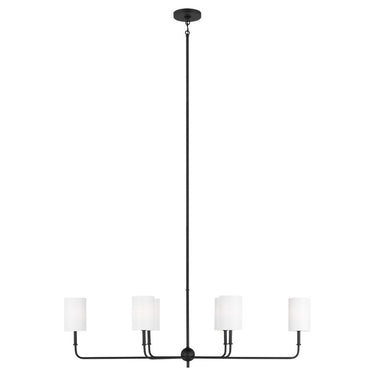 Visual Comfort Studio 3609306 Six Light Linear Chandelier