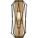 Visual Comfort Studio 4134101EN7-848 One Light Wall / Bath Sconce in Satin Brass / Midnight Black