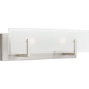 Visual Comfort Studio 4430802-962 Two Light Wall / Bath in Brushed Nickel