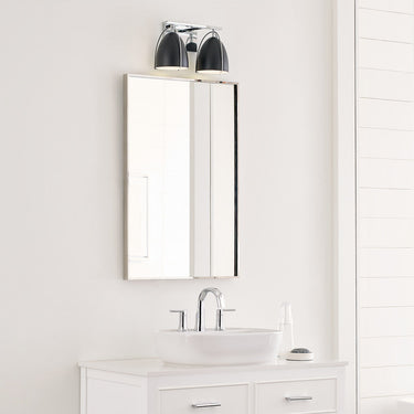 Visual Comfort Studio 4451702-848 Two Light Wall / Bath in Satin Brass