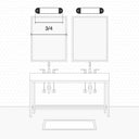 Visual Comfort Studio 4604093S Large LED Wall / Bath