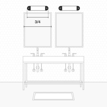 Visual Comfort Studio 4604093S Large LED Wall / Bath