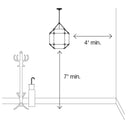 Visual Comfort Studio 6526303 Small Three Light Hall / Foyer