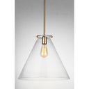 Visual Comfort Studio 6592101 One Light Cone Pendant