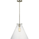 Visual Comfort Studio 6592101 One Light Cone Pendant