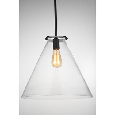 Visual Comfort Studio 6592101 One Light Cone Pendant