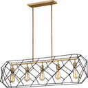 Visual Comfort Studio 6634105-848 Five Light Linear