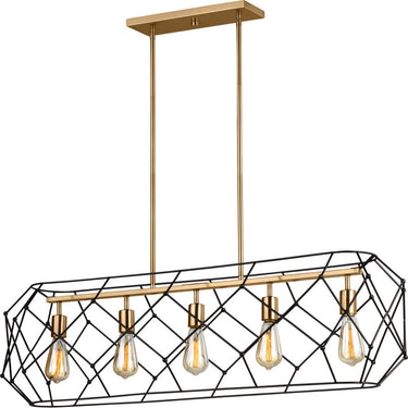 Visual Comfort Studio 6634105-848 Five Light Linear