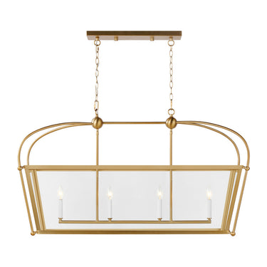 Visual Comfort Studio 6691004 Four Light Linear Lantern