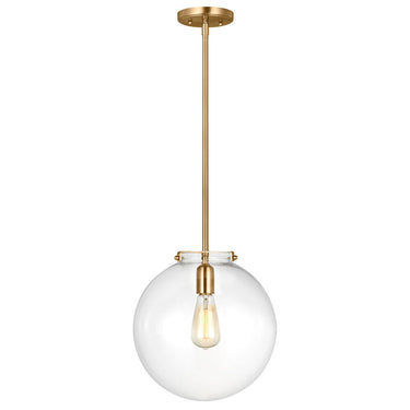 Visual Comfort Studio 6692101 One Light Sphere Pendant