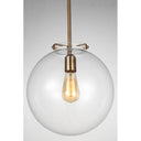 Visual Comfort Studio 6692101 One Light Sphere Pendant