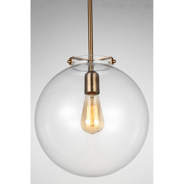 Visual Comfort Studio 6692101 One Light Sphere Pendant