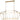 Visual Comfort Studio 6692605 Five Light Medium Linear Chandelier