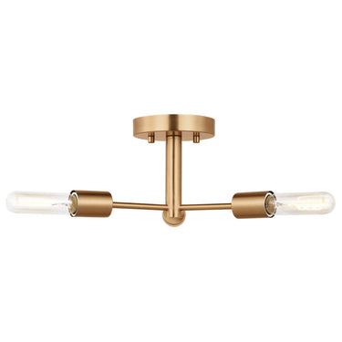 Visual Comfort Studio 7700503 Three Light Semi-Flush Mount